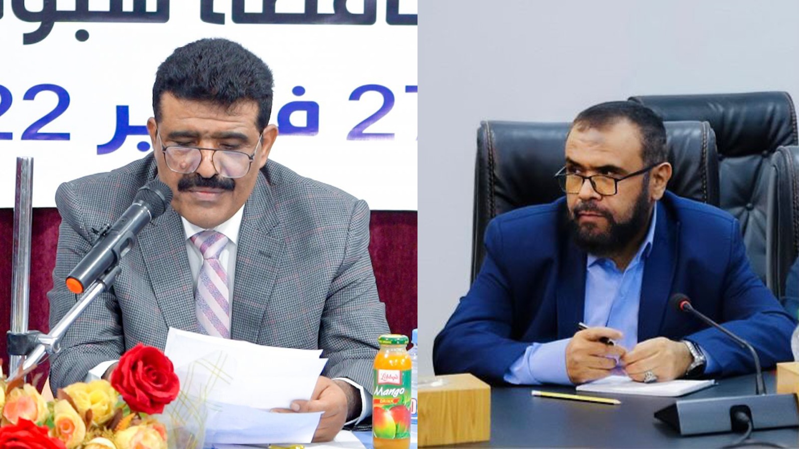 رئيس الهيئة العليا لحزب السلم والتنمية يعزي الشيخ ناصر باجبيل 